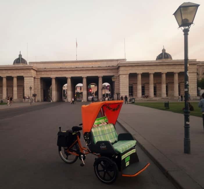 RAXI (Electric Rickshaw) Vienna Tours with two options - Along the Danube Canal like a local cyclist
