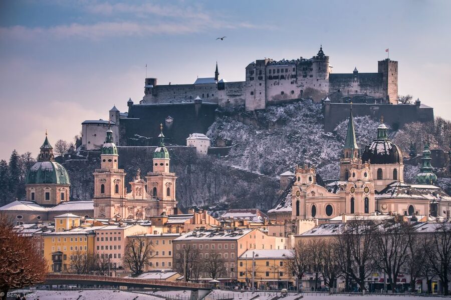 Salzburg: Christmas/Advent Concert at Fortress Hohensalzburg - Getting from the market to the Castle Hall