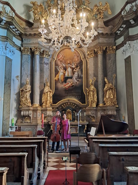 Salzburg: Classical Music Concert at the Mirabell - Meeting the musicians