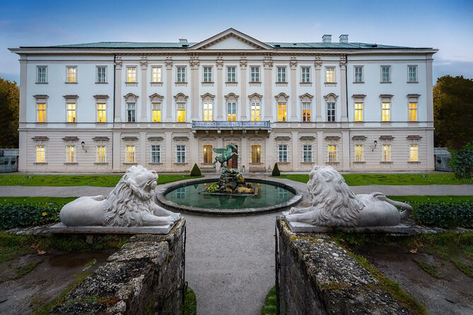 Salzburg Old Town Walking Tour, Mozart, Mirabell Gardens - Hohensalzburg Fortress from below