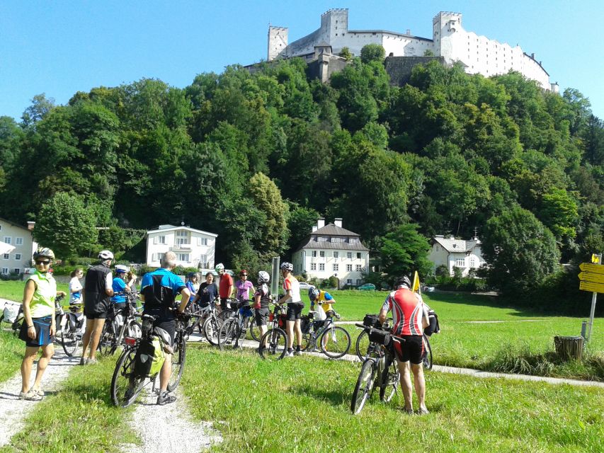 Salzburg: Private City and Surroundings Guided Bike Tour - Mirabell Garden and the classic fortress view