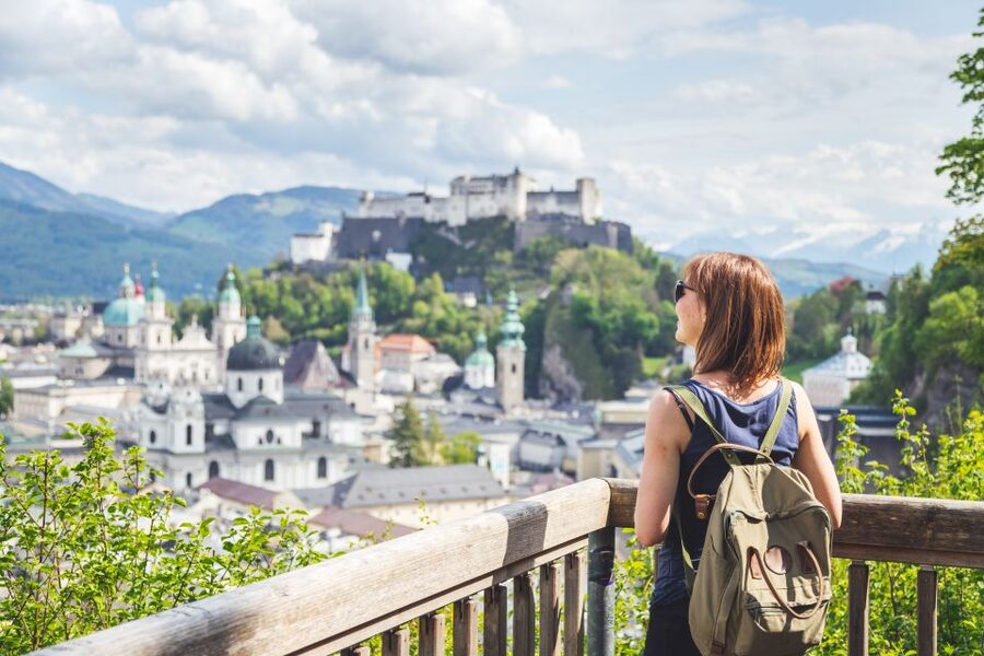 Salzburg: Private City Highlight Tour with a Guide - Crossing the Salzach into the old town