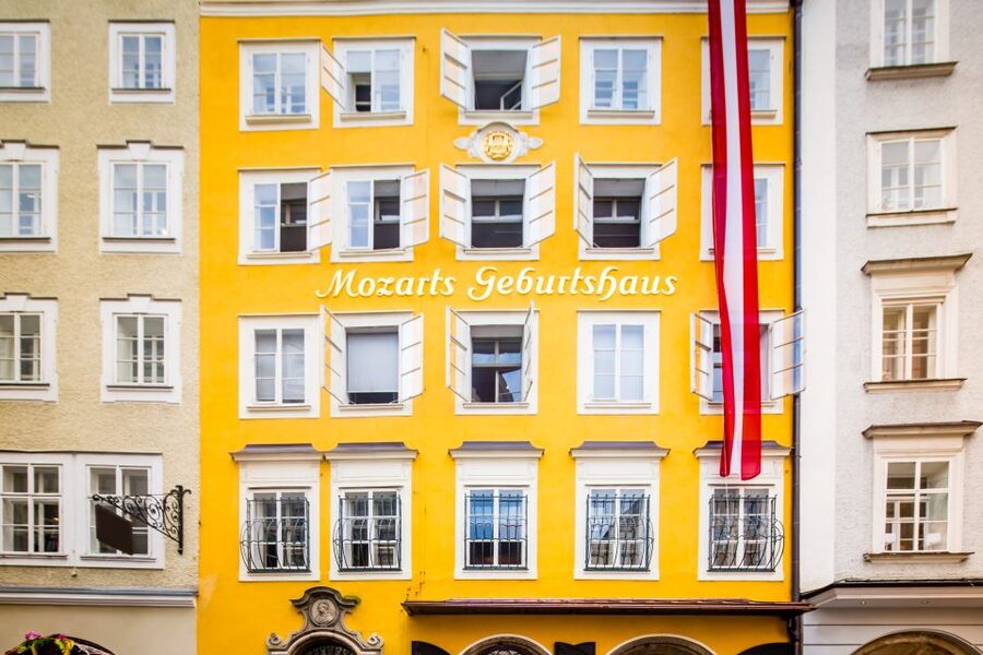 Salzburg: Private City Highlight Tour with a Guide - University Square brings in the local flavor