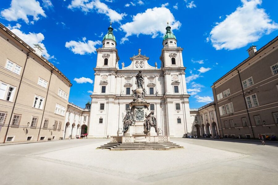 Salzburg: Private City Highlight Tour with a Guide - Salzburg Cathedral, from frescoes to Mozart’s baptism
