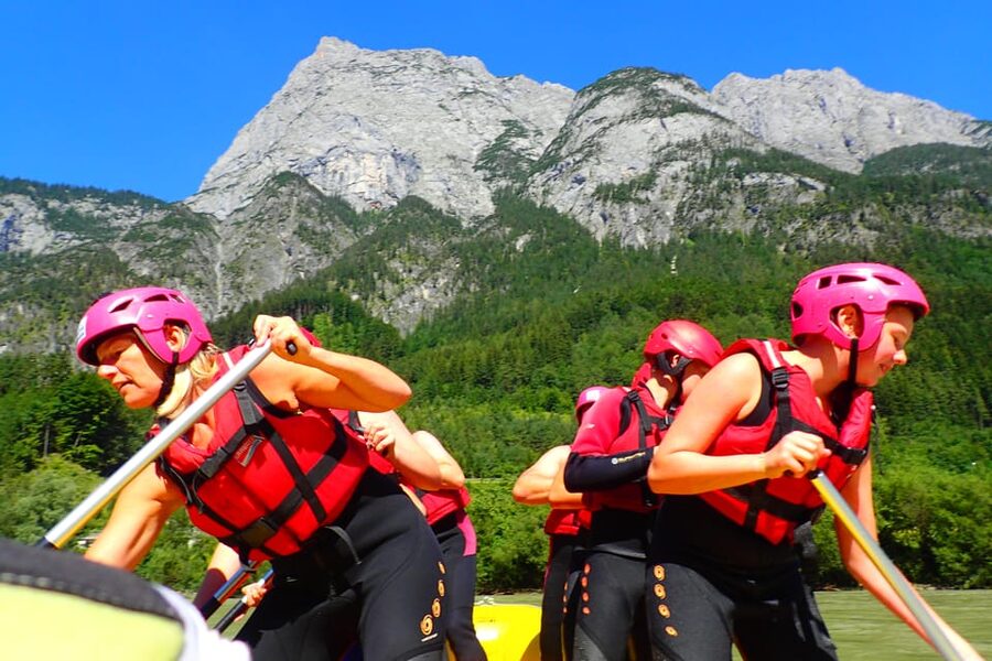 Salzburg: River Rafting Trip for Beginners - Castles, sandbanks, and mountain walls