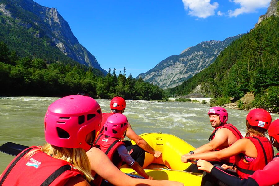 Salzburg: River Rafting Trip for Beginners - The swimming stop and family factor