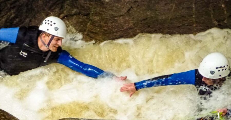 Schwarzwasserbach: Canyoning in Austria's Kleiwalsertal - Jumps and abseiling, with room to choose your comfort level