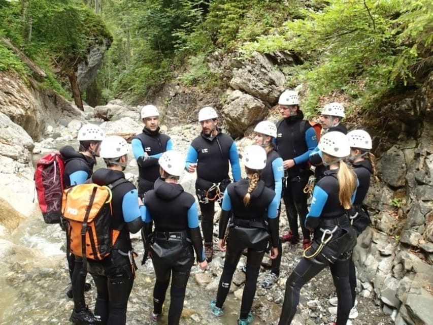 Schwarzwasserbach: Canyoning in Austria's Kleiwalsertal - Weather and water conditions deserve respect