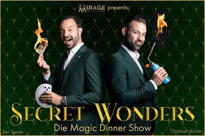 Secret Wonders Magic Dinner Show Ticket in Vienna - The four-course menu and what the ticket covers