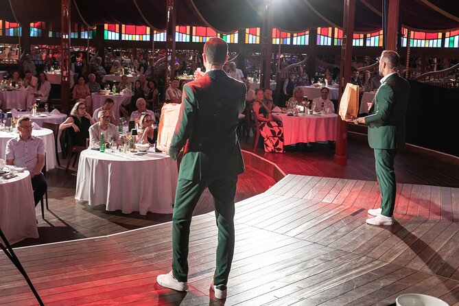 Secret Wonders Magic Dinner Show Ticket in Vienna - Meeting Christoph Kulmer and Ben Spade on stage