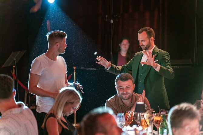 Secret Wonders Magic Dinner Show Ticket in Vienna - Arriving at Mirage in the Prater