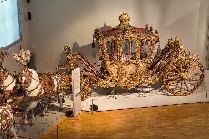 Skip the Line:Imperial Carriage Museum by Schönbrunn Kaiserliche Wagenburg Wien - The Sisi Trail, from wedding coach to funeral carriage