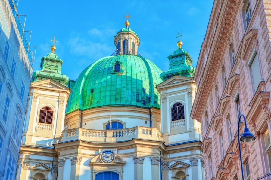 St Stephen's Cathedral, Top Churches of Vienna Old Town Tour - Peterskirche, a Baroque surprise near the center