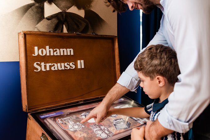 Strauss Exhibition incl. LED Concert Show / Coffee + Strauss Cake - Exploring the 2,000-square-meter interactive exhibition