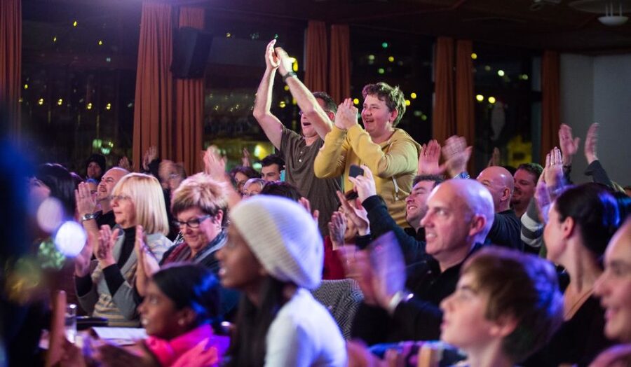 Tyrolean Evenings Family Gundolf in Innsbruck - The venue at Alpensaal an der Messe