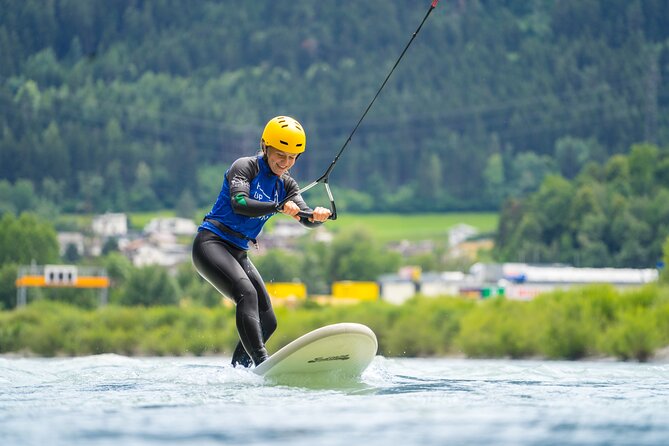 UP STREAM SURFING - The new way of surfing a river - Starting at Hans-Flöckinger-Promenade 199