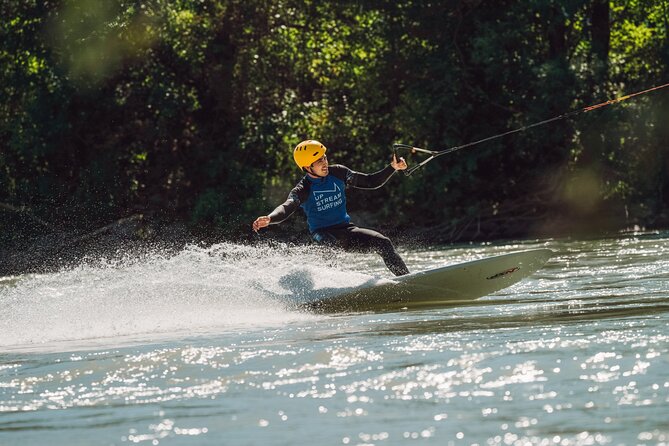 UP STREAM SURFING - The new way of surfing a river - What the two and a half hours feel like