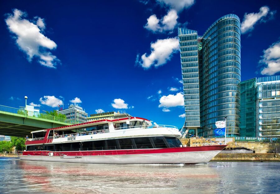 Vienna: 3.5-Hour Grand Danube River Cruise - The ships, seating, and onboard atmosphere