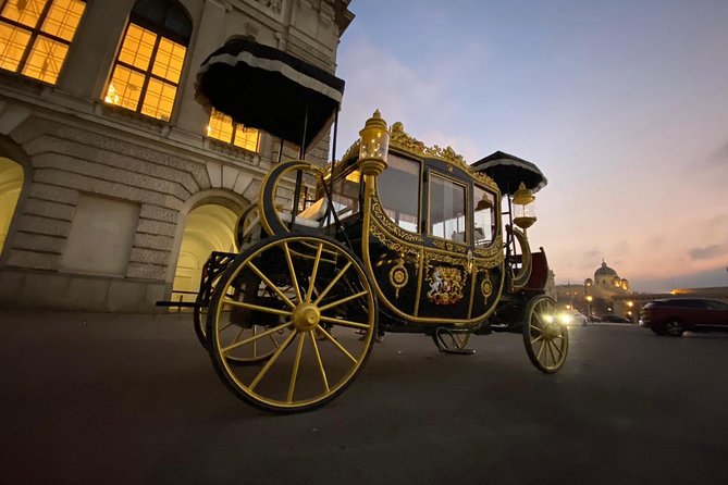 Vienna: 60 min. Imperial E-Carriage Sightseeing Tour with Drinks - Hofburg Palace and the imperial center