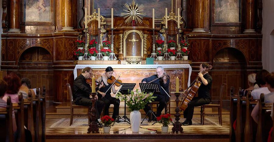 Vienna: A Little Night Music - Concert at Capuchin Church - Entering Capuchin Church Near the State Opera