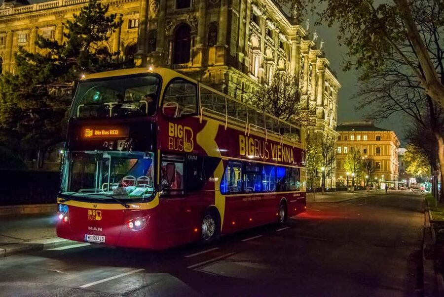 Vienna: Big Bus City Highlights Night Tour with Live Guide - Prater And Wurstelprater After Dark