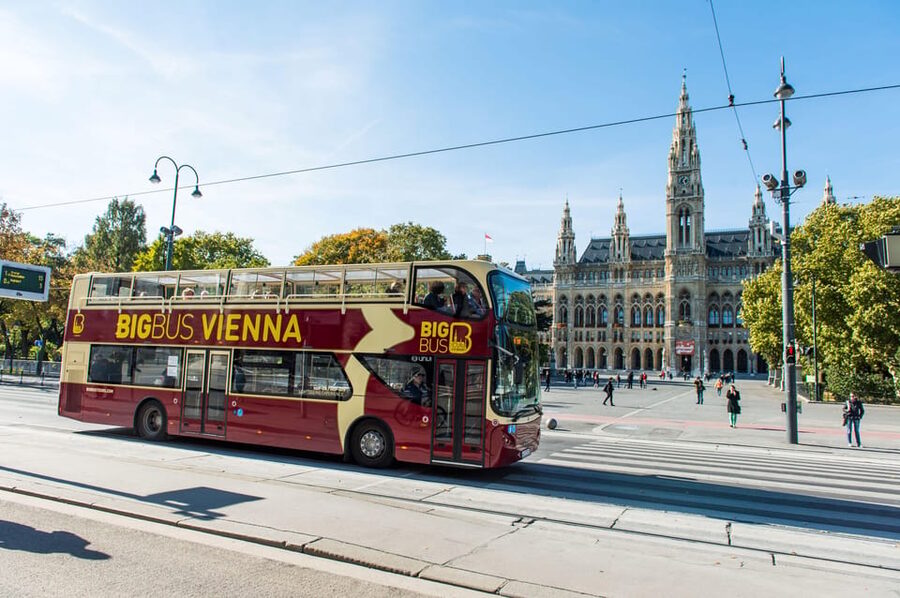 Vienna: Big Bus Hop-On, Hop-Off Tour by Open-Top Bus - Optional sausage plate and night tour