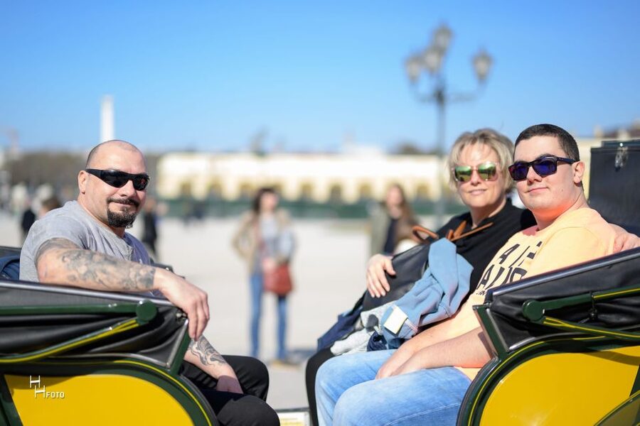 Vienna: Carriage Ride Through Schönbrunn Palace Gardens - The first views of the Baroque garden