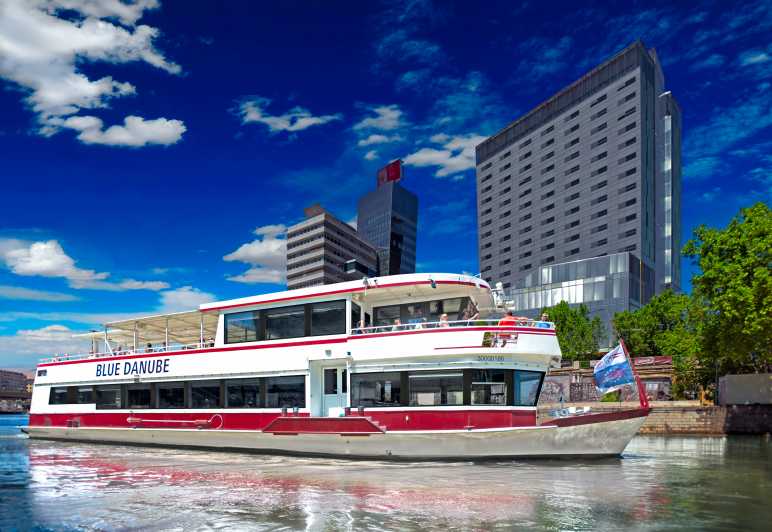 Vienna: City Cruise - Leaving Schwedenplatz on the MS Wien