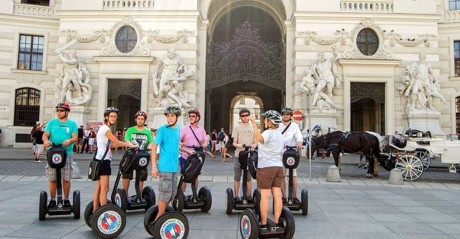 Vienna City Segway Tour - Along the Opernring toward the Hofburg