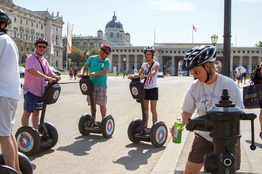 Vienna City Segway Tour - The bilingual format: useful, but not always quick