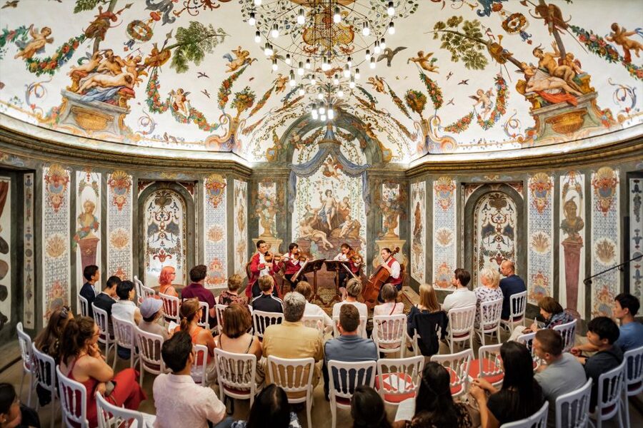 Vienna: Classical Concert at Mozart's First House - The Sala Terrena, where architecture is part of the concert