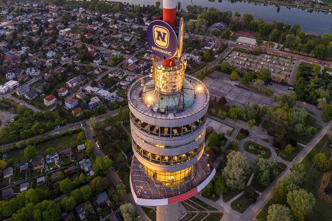 Vienna Danube Tower - The tube slide and other extras