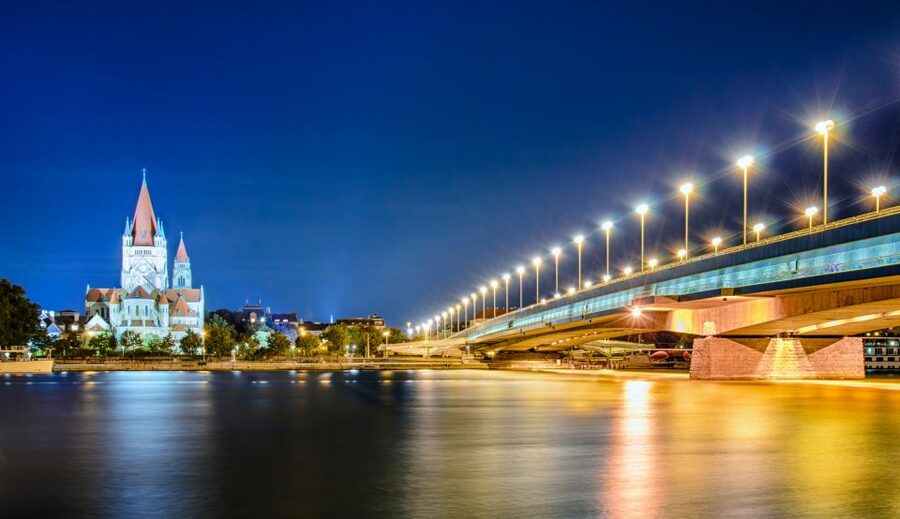 Vienna: Evening Cruise Along The Danube - Dinner onboard, from schnitzel to simple drinks
