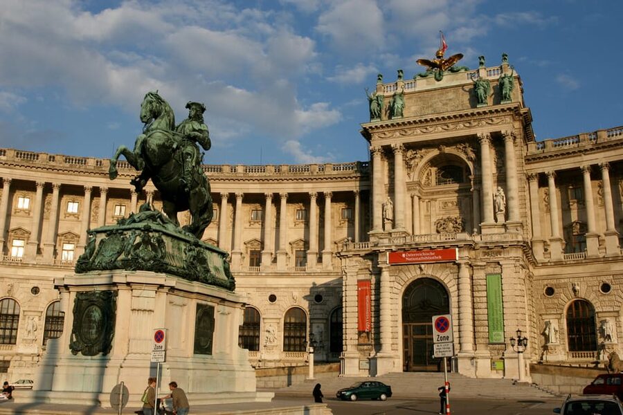 Vienna Full Day Tour from Prague - Walking through Hofburg in the city center