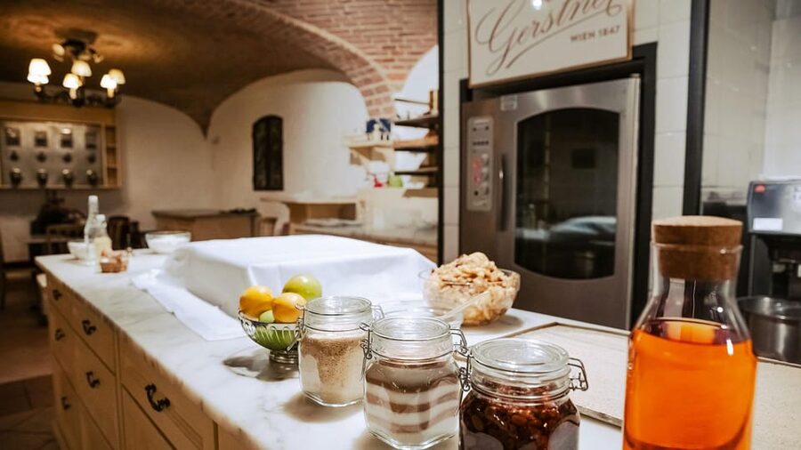 Vienna: Gerstner KuK Hofzuckerbäcker Baking Show & Tasting - Why the basement setting adds to the experience