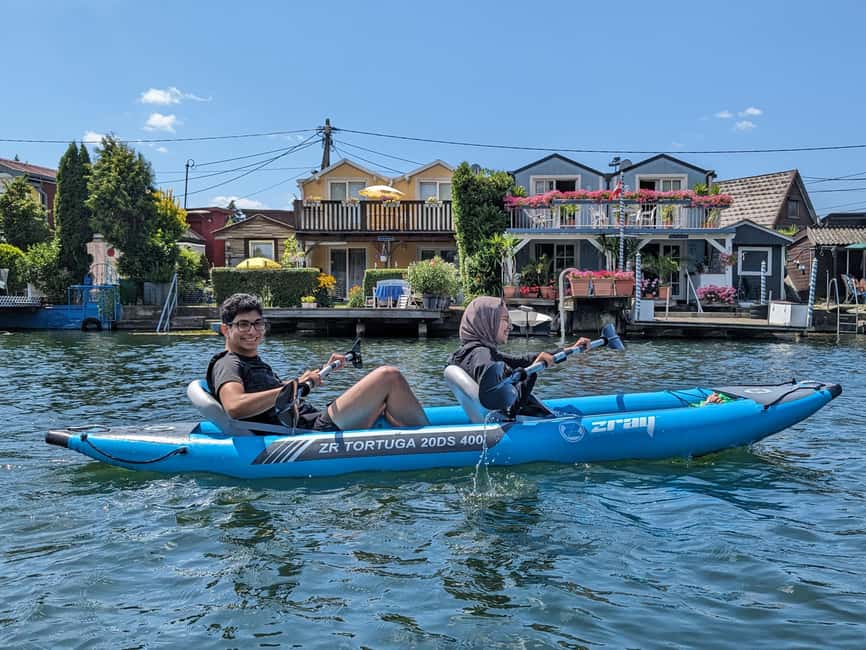 Vienna: Guided Kayaking Tour - Meeting at Kaisermühlen-VIC