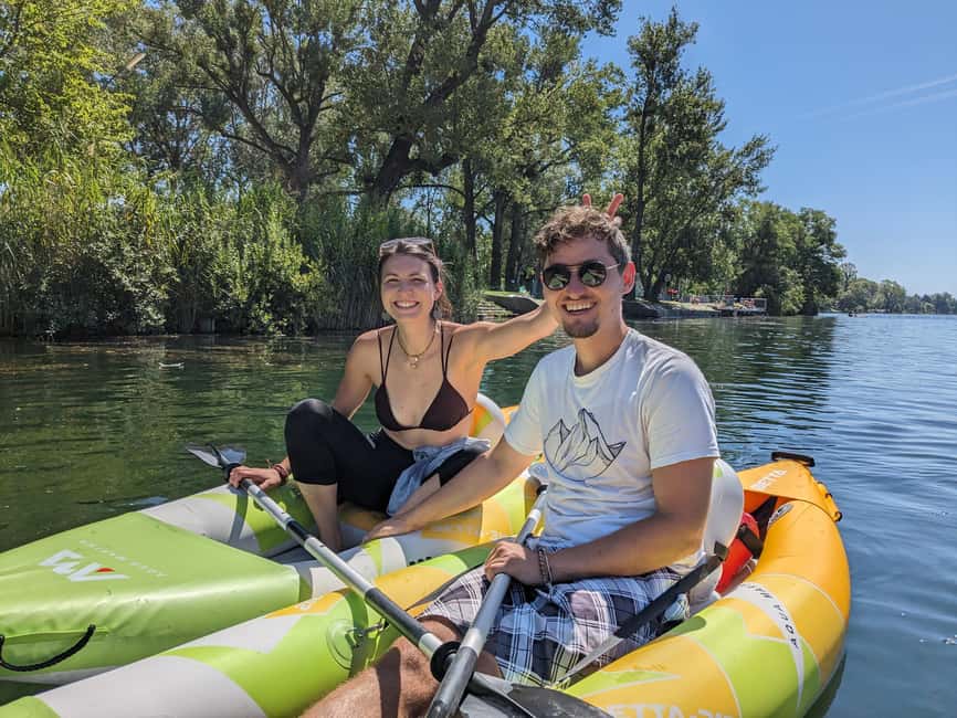 Vienna: Guided Kayaking Tour - The First Stretch: Quiet Water and Local Vienna