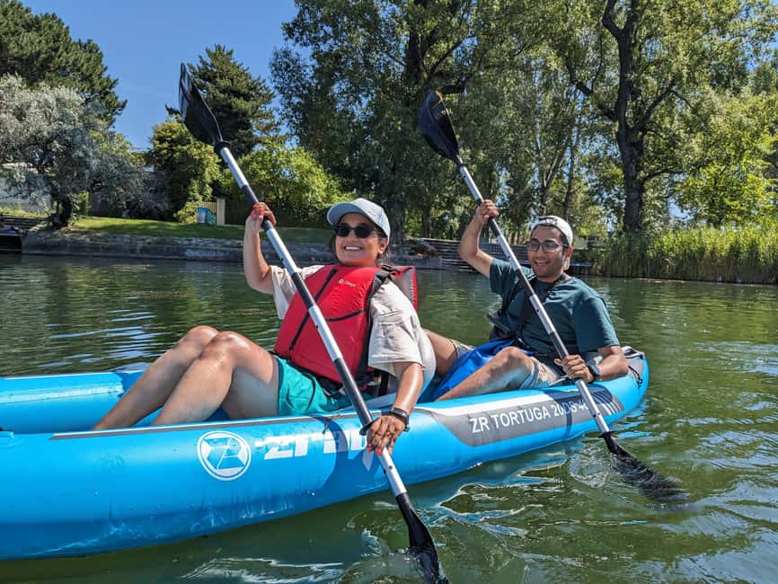 Vienna: Guided Kayaking Tour - Passing the United Nations and Contemporary Vienna