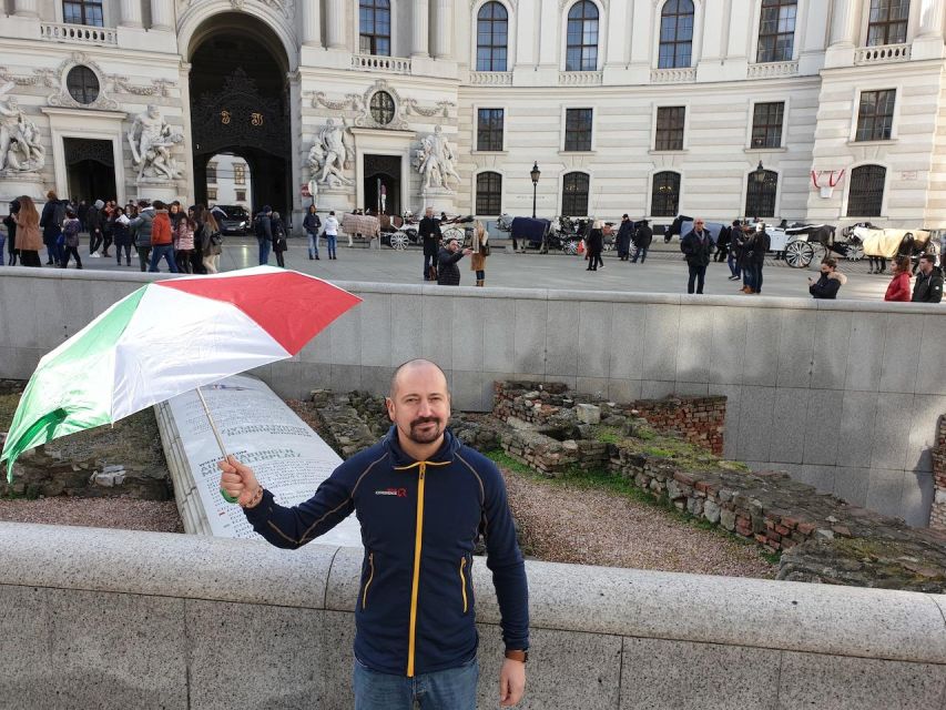 Vienna: Hofburg Palace and Principessa Sissi Tour - Meeting beneath the Italian-colored umbrella