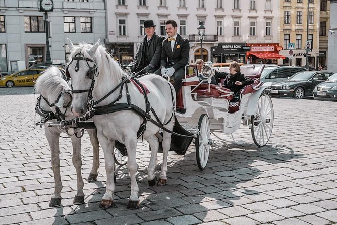 Vienna Horse-Drawn Carriage Ride with Sparkling Wine and Food - Key things to know before you book