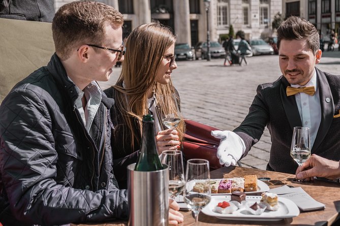 Vienna Horse-Drawn Carriage Ride with Sparkling Wine and Food - Burgtheater and City Hall from the carriage
