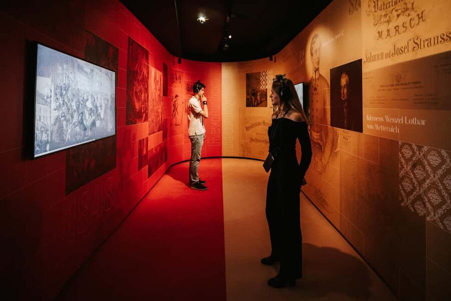 Vienna: Johann Strauss - Immersive Audiovisual Experience Ticket - Interactive stations that make Strauss easier to understand