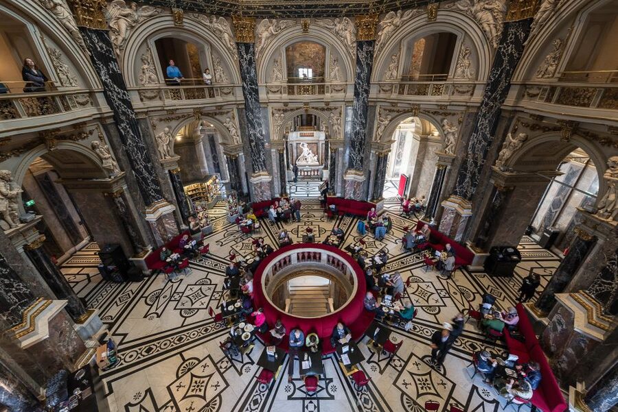 Vienna Kunsthistorisches Museum Day Admission Ticket - The Cafe and a Well-Placed Rest