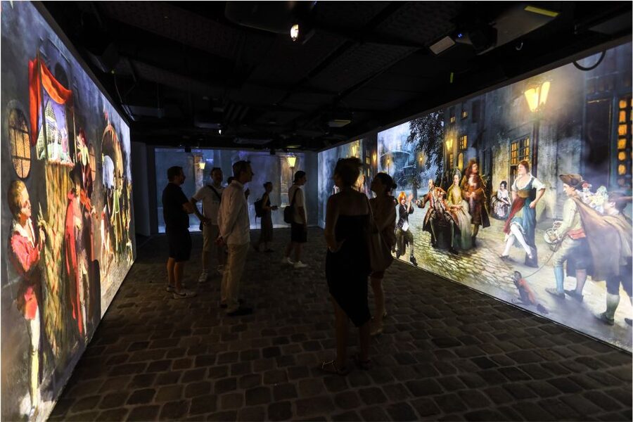 Vienna: Mythos Mozart Experience - The rooftop view after the exhibition