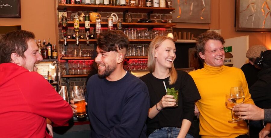 Vienna Nightlife: Food, Wine, Cocktails and Rooftop Bar Tour - Starting beside Karlskirche after dark