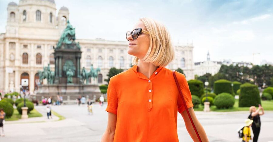 Vienna: Old Town Professional Photowalk - Michaelerplatz and the Hofburg setting