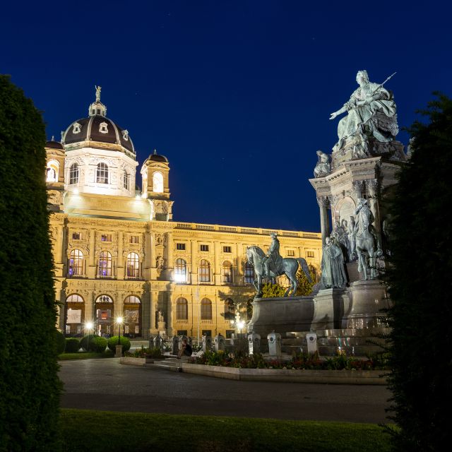 Vienna: Panoramic Night Tour by Bus - The Kunsthistorisches and Natural History museums