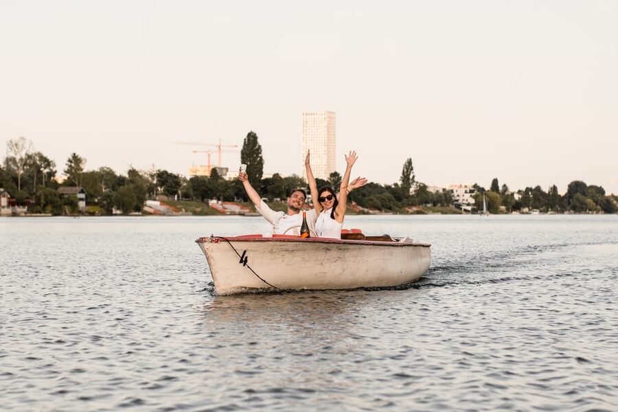 Vienna: Retro Boat Tour on the Danube River with Picnic - Is $176 a Fair Price for Four People?