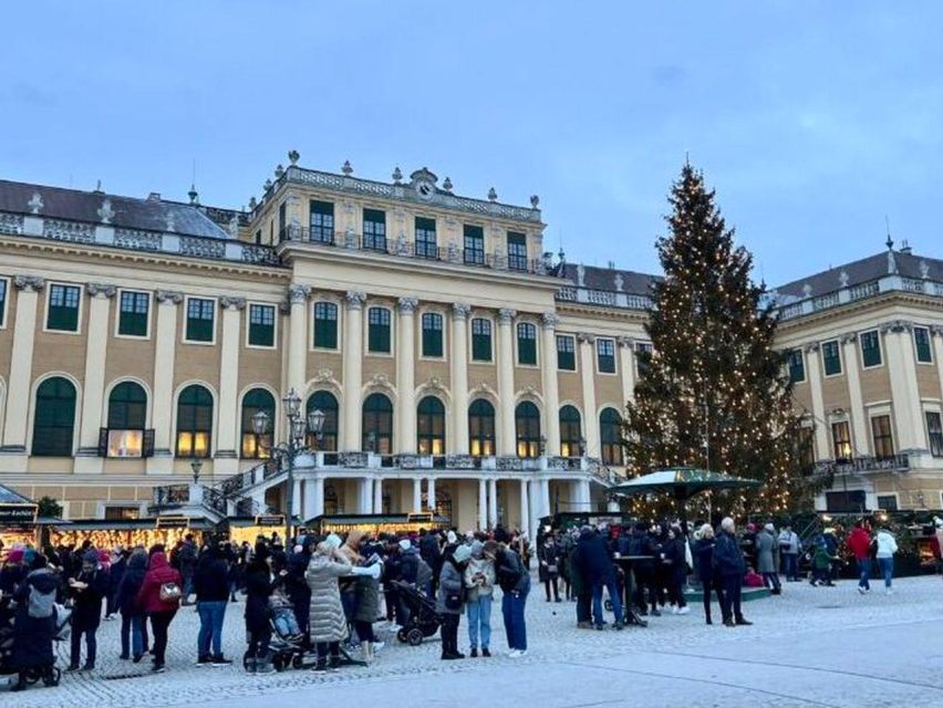 Vienna: Schönbrunn Palace & Christmas Market Walking Tour - Two hours requires a punctual plan
