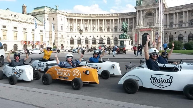 Vienna: Sightseeing Tour in Hotrod - Meeting near St. Stephen’s Cathedral
